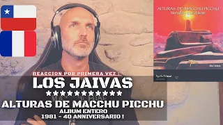 Reaccion album entero | Los Jaivas - Alturas de Macchu Picchu - 1981 | ElFrancés