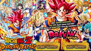 DBZ Dokkan Battle: DokkanFest SSG Goku Banner Summons