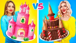 Comida de Verdade vs Comida de Chocolate | Batalha Comida Real vs Comida Falsa por RATATA POWER