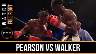 Pearson vs Walker FULL FIGHT: Dec. 18, 2015 - PBC on Spike