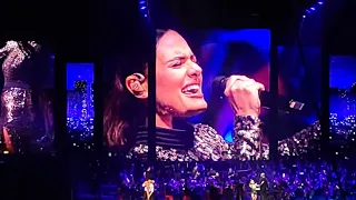 Pia Toscano - feeling good by Michael Buble at Andrea Bocelli live show in Miami Florida