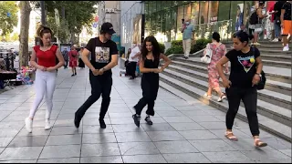 Гогия Тбилиси Лезгинка 2022 Девушки Танцуют Супер На Улице Руставели Чеченская Gogia Dance ALISHKA