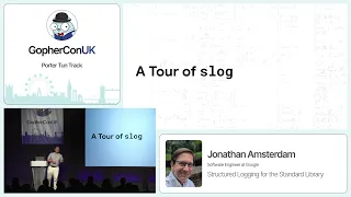 Structured Logging for the Standard Library - Jonathan Amsterdam