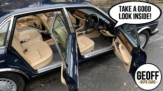 Inside the cabin of my 1989 Daimler XJ6 (XJ40) - British Luxury at it's best!