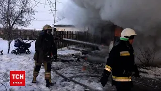 У Дніпропетровській області під час пожежі в будинку загинув однорічний малюк