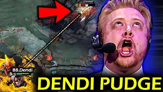 The Hook that Surprised Caster in DPC | Dendi Pudge