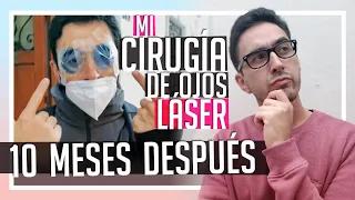 CIRUGÍA DE OJOS CON LASER 😬 RIESGOS⁉  hipermetropía y astigmatismo ¿COMO ESTOY HOY? ✅ | Renzo Ruiz