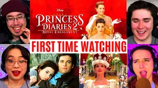 REACTING to *Princess Diaries 2 Royal Engagement* CHRIS PINE IS FINE!! (First Time Watching) Comedy