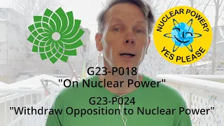 Nuclear Power? Yes please, Green Party!