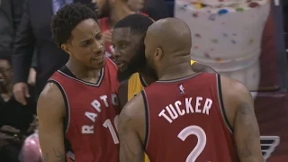 Lance Stephenson Starts a Fight in Return to Indiana Pacers vs Raptors!