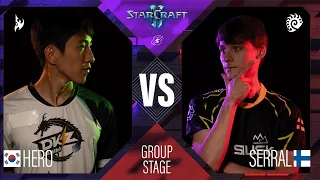 Serral vs. herO // Gamers8 featuring StarCraft  // Group Stage