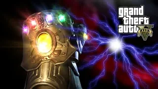 GTA 5 - THOR VS THANOS, AVENGERS INFINITY WAR (GTA 5 PC MODS NVR )