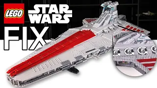 Ich RETTE deinen neuen UCS VENATOR (TOP 4) 😱 Lego Star Wars 75367 FIX (turning turrets, grey Bridge)