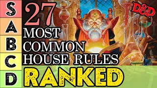 27 Most Popular Dungeon & Dragons 5E House Rules RANKED!