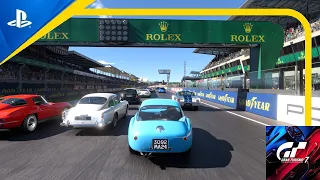 Gran Turismo 7 | 24 Heures du Mans Racing Circuit | Ferrari 500 Mondial Pinin Farina Coupe