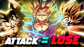 You LOSE If you ATTACK This Team! (Dragon Ball LEGENDS)