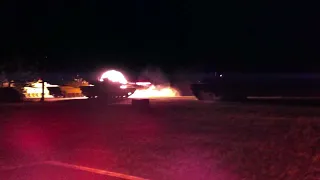 Abrams Night Fire