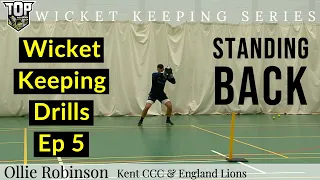 STANDING BACK | Wicket Keeping Drill