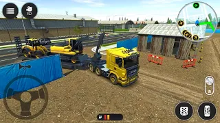 Real truck drive simulator 2-construction trucks game - excavator vehicles simulator android ios