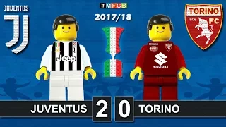 Juventus Torino 2-0 • Derby TIM Cup 2018 (03/01/2018) highlights sintesi Juve Toro Lego Calcio
