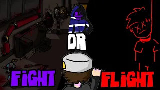 FIGHT OR FLIGHT BUT NIGHTMAN AND IZUL COVER