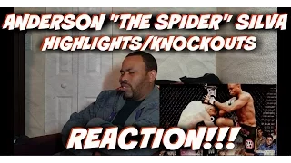 ANDERSON ''The Spider'' SILVA Highlights/Knockouts REACTION!!!