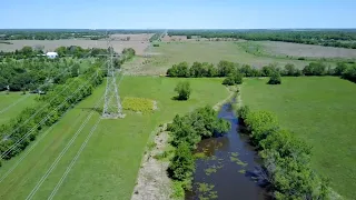 Countryside in Rose Hill, KS captured with my Potensic ATOM drone