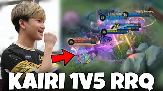 DO YOU STILL REMEMBER WHEN KAIRI 1V5 THE WHOLE RRQ… 🤯