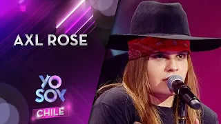 Alejandra Dagda sorprendió con "Knockin' On Heaven's Door" de Guns n' Roses en Yo Soy Chile 3