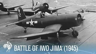 Fierce Fighting Footage from the Battle of Iwo Jima (1945) | War Archives