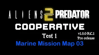 Aliens vs. Predator 2 (2001) - Co-op Mode Test 01 - 1080p 60FPS