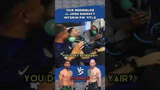 Yair vs Emmett‼️ Was That The Fight⁉️🤔 - Comment Below ⬇️ #ufc #yairrodriguez #joshemmett