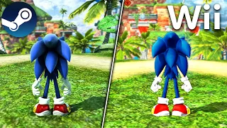 If Sonic Generations actually got a Wii Port...