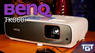 INSANELY BRIGHT 4K Home Theater Projector! | BenQ TK860i 4K DLP Test & Review!