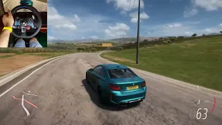 BMW M2 Coupe - Forza Horizon 5 | Logitech g29 gameplay