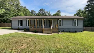 FULLY RENOVATED HOME w/ 2.44 ACRES for Sale in HIRAM, GA - NO CLOSE NEIGHBORS - OPEN CONCEPT