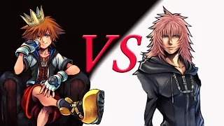 Kingdom Hearts 2 Final Mix - Sora vs Marluxia