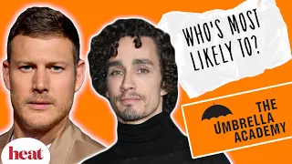 The Umbrella Academy's Robert Sheehan & Tom Hopper reveal on-set secrets | Who's Most Likely Too?