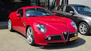 3 Beautiful Alfa Romeo's: 8C Competizione, 4C, SZ - Walkaround