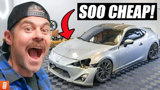 Rebuilding a Damaged Scion FRS in 48 Hours!