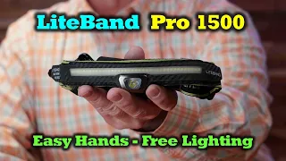 Lightband Pro 1500  - Plenty of Hands-free Light - Just Where You Need It!