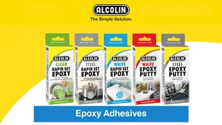 Alcolin Epoxy Adhesives: be ready for any DIY emergency...
