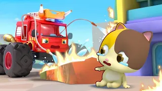 Monster Truck Rescue Team | Monster Cars | Kids Song | BabyBus - Cars World