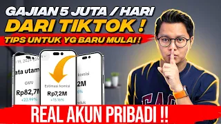 GAJIAN 5 JUTA PERHARI DARI KERJA SAMPINGAN DI TIKTOK? LAKUKAN INI UNTUK PERTAMA KALI MULAI !