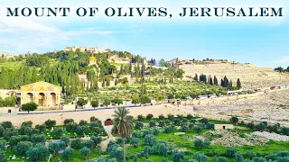 MOUNT of OLIVES, JERUSALEM TODAY. Virtual Tour