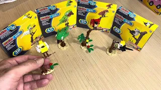 Make-It Blocks bird mini builds Dollar Tree “Lego” sets build and review