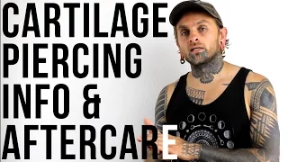 Cartilage Piercing Info & Aftercare | UrbanBodyJewelry.com