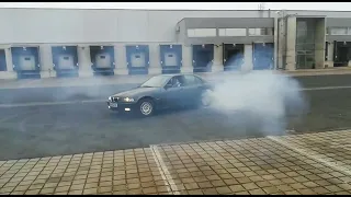 BMW e36 328i Diff lock test