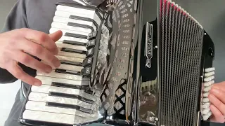 For Sale: New Black Bugari Accordion 26 keys 60 bass LMM Tuning