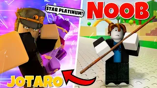 I AWAKENED STAR PLATINUM To Become JOTARO KUJO In Combat Warriors! (Roblox)